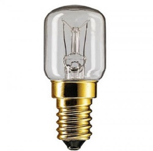 Лампа накаливания для духовок Camelion 15/PT/CL/E14 Е14 220В 15Вт 105Лм 2700К CL 25х56мм картинка 